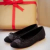 پاپیون بالرین فلت زنانه Fanbe Black - 818
