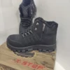 چکمه های بلند زمستانی ترکینگ مقاوم در برابر آب و سرما Unisex Black X6 - 997