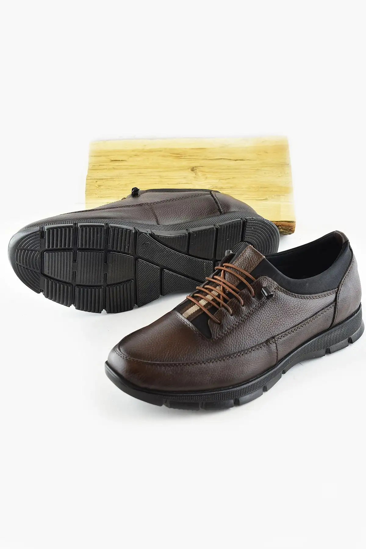 کفش مردانه کف پاشنه ماساژور کامل ارتوپدی 325a کفش فصلی چرم اصل - 647 کفش مردانه کف پاشنه ماساژور کامل ارتوپدی 325a کفش فصلی چرم اصل - 647