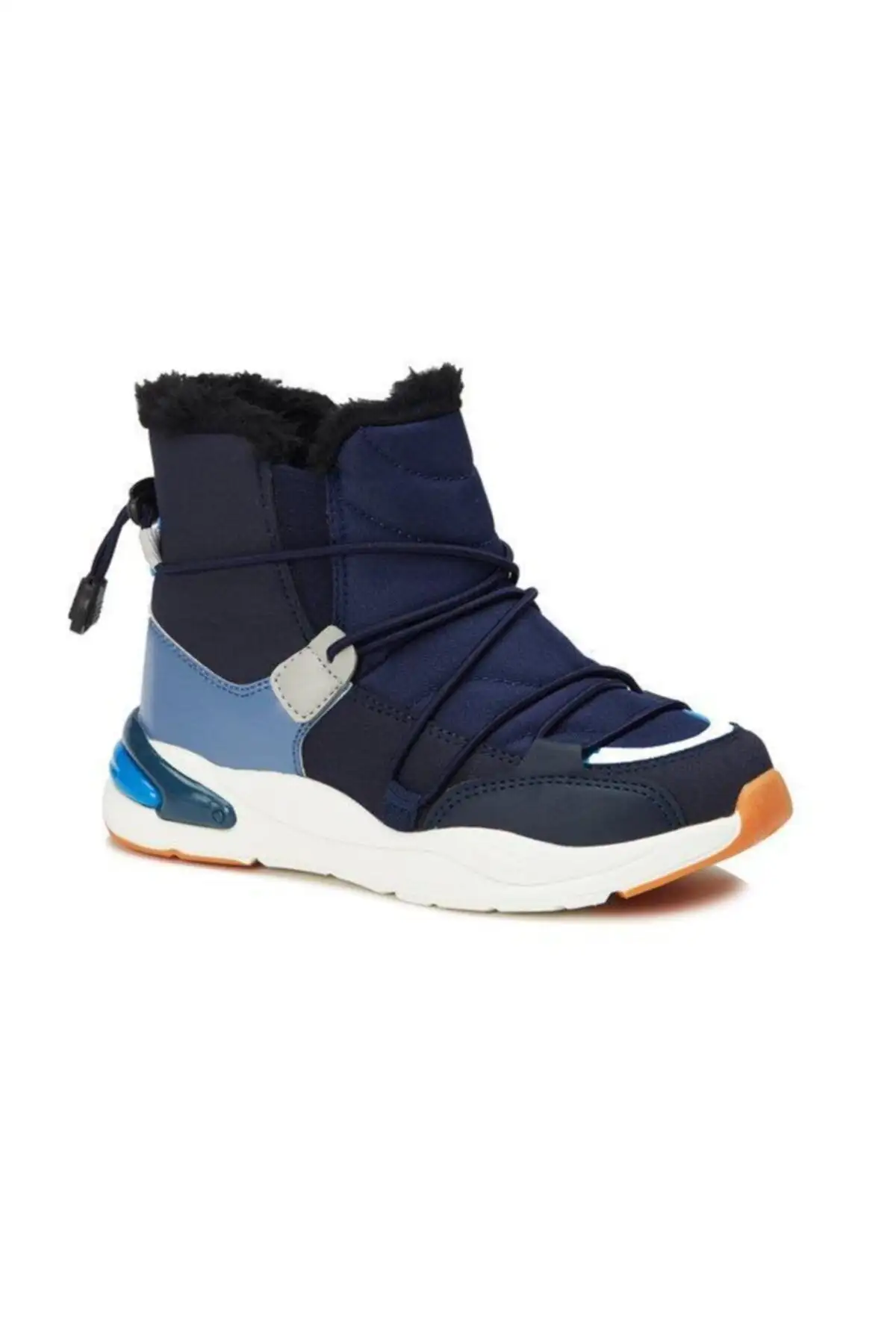 21k.368 چکمه دخترانه شرلینگ آبی سرمه ای - 188 21k.368 چکمه دخترانه شرلینگ آبی سرمه ای - 188