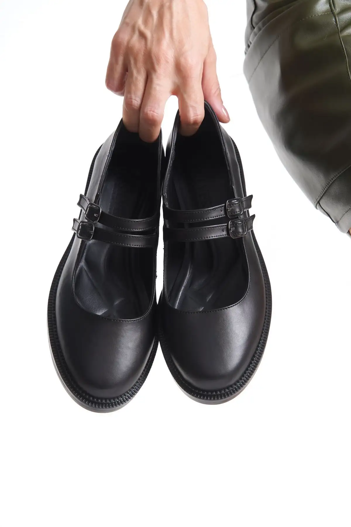 کفش نرم روزانه سگک راحتی زنانه موکاسین لوفر - 1333