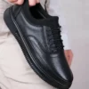 کفش ارتوپدی فول چرم طبیعی کش دار - 661