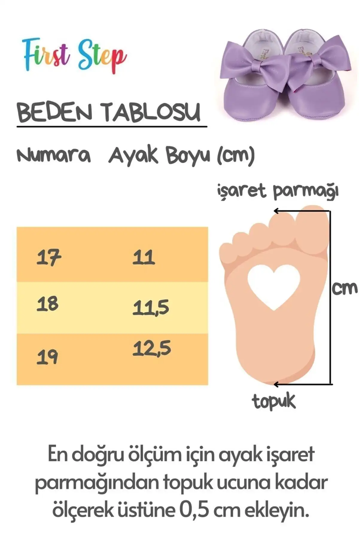 کفش بالرین پاپیون چرم مصنوعی کرم نوزاد دخترانه - 135