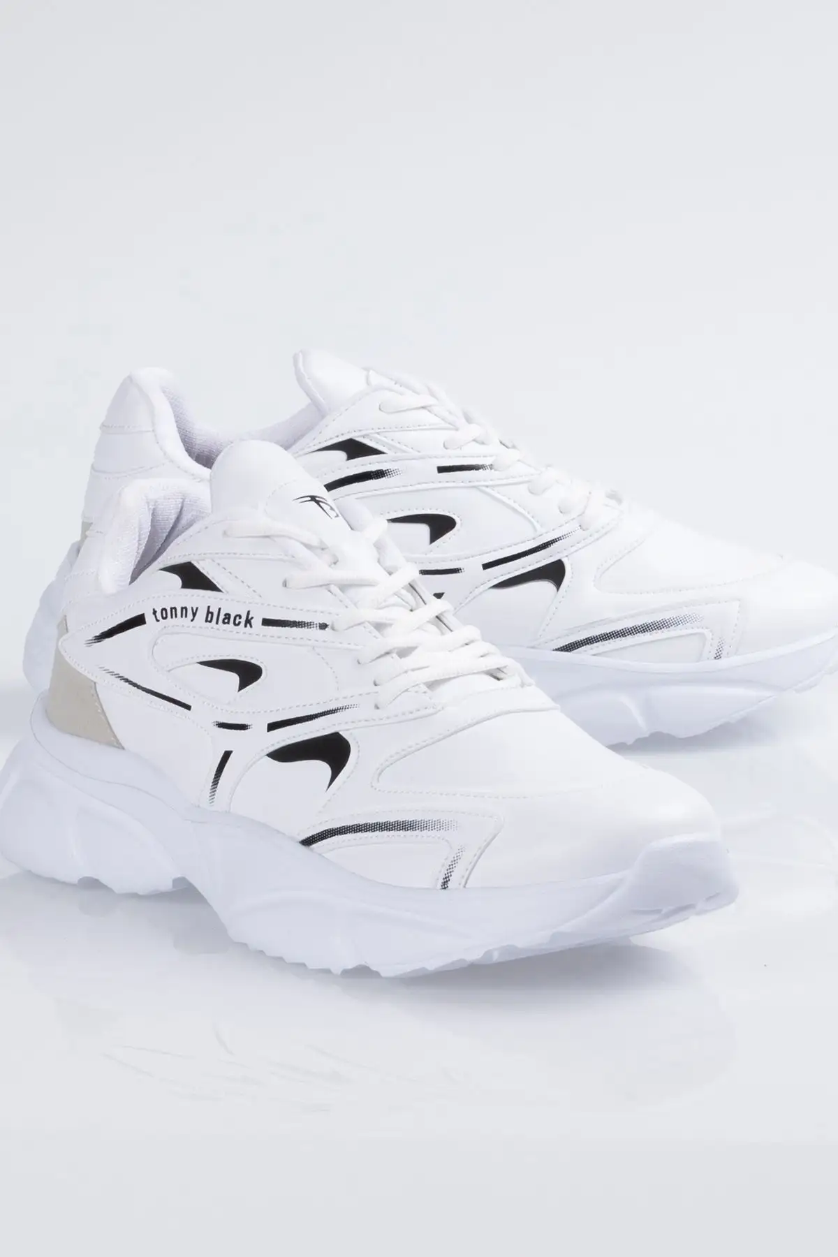 کفش اسپرت کفی یونیسکس سفید Faylon Tbb013 - 10 کفش اسپرت کفی یونیسکس سفید Faylon Tbb013 - 10