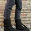 چکمه های برفی Unisex Furry Daily Velcro - مشکی - 1033