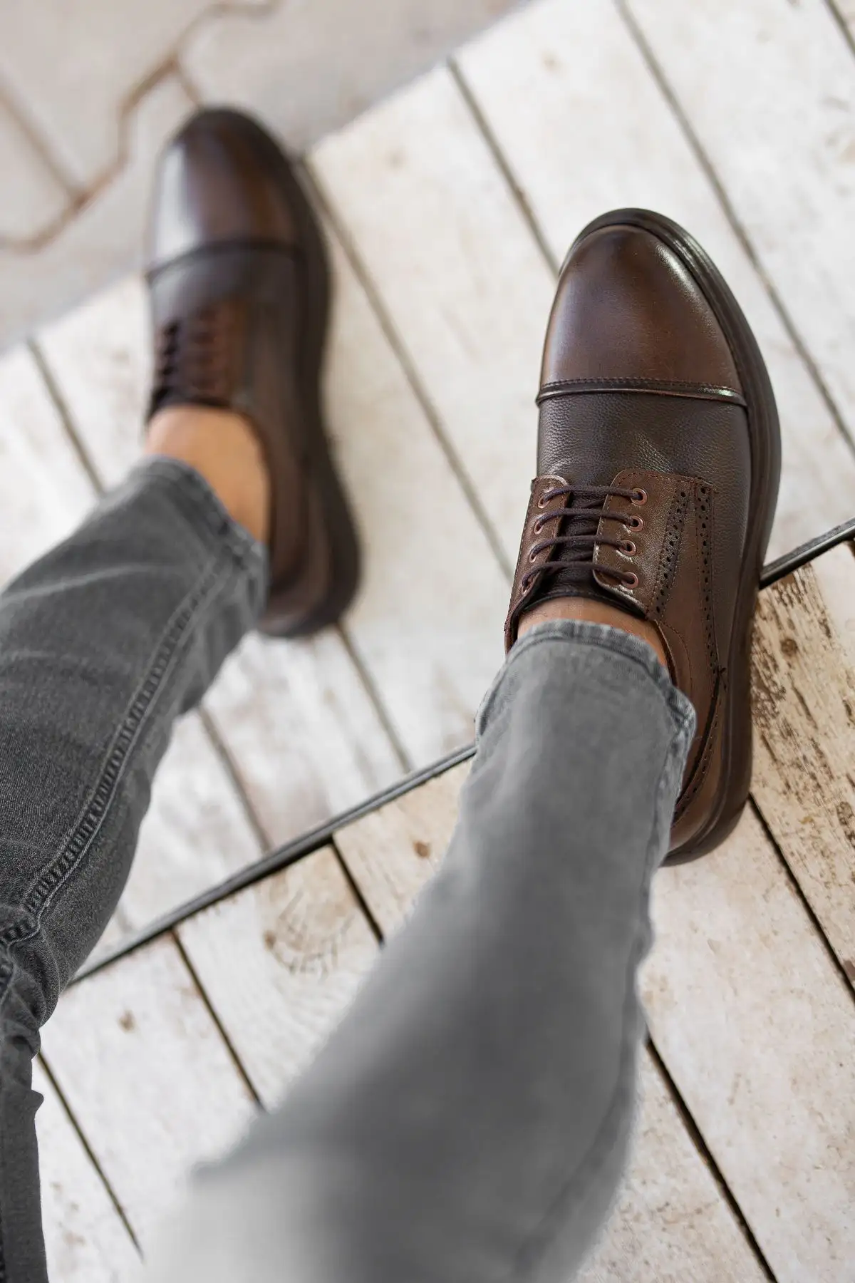 کفش گارانتی کلاسیک مردانه ارتوپدی روزانه D0235 - 500 کفش گارانتی کلاسیک مردانه ارتوپدی روزانه D0235 - 500