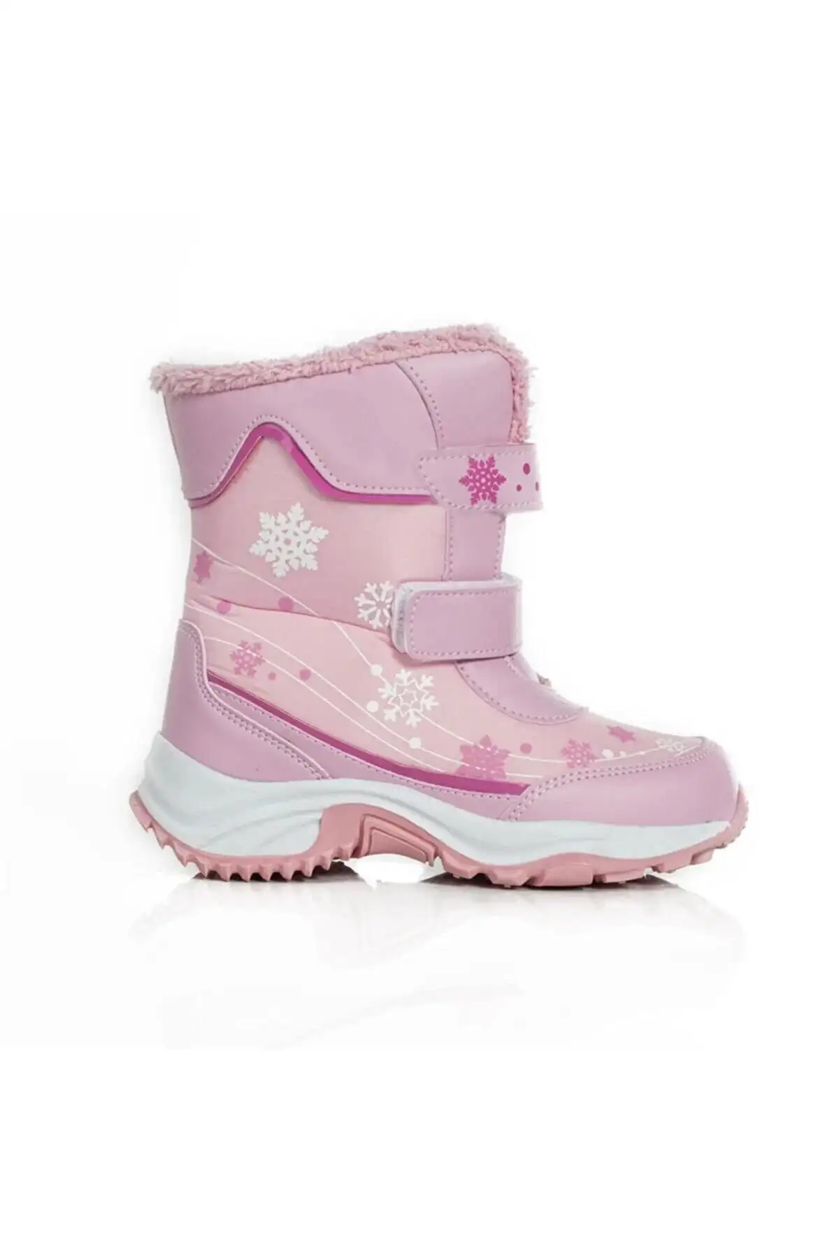 چکمه های برفی دخترانه روزانه با زیره پشمی بدون لغزش - 201 چکمه های برفی دخترانه روزانه با زیره پشمی بدون لغزش - 201