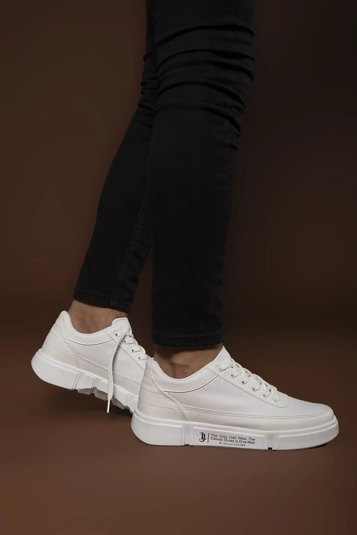 کفش کتانی سفید مردانه 0012x20 - 291 کفش کتانی سفید مردانه 0012x20 - 291