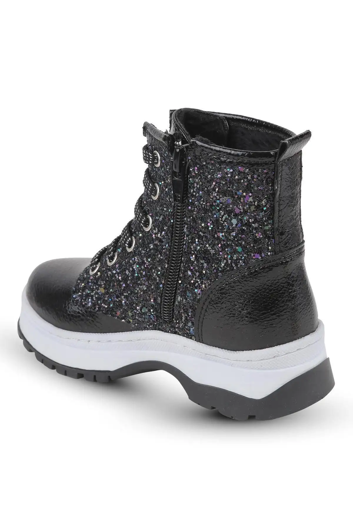 چکمه دخترانه ارتوپدی با خز داخل - 207