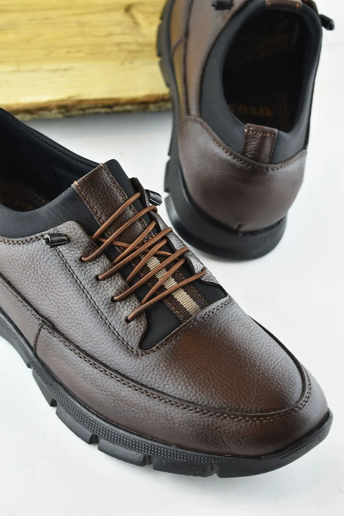 کفش مردانه کف پاشنه ماساژور کامل ارتوپدی 325a کفش فصلی چرم اصل - 647 کفش مردانه کف پاشنه ماساژور کامل ارتوپدی 325a کفش فصلی چرم اصل - 647