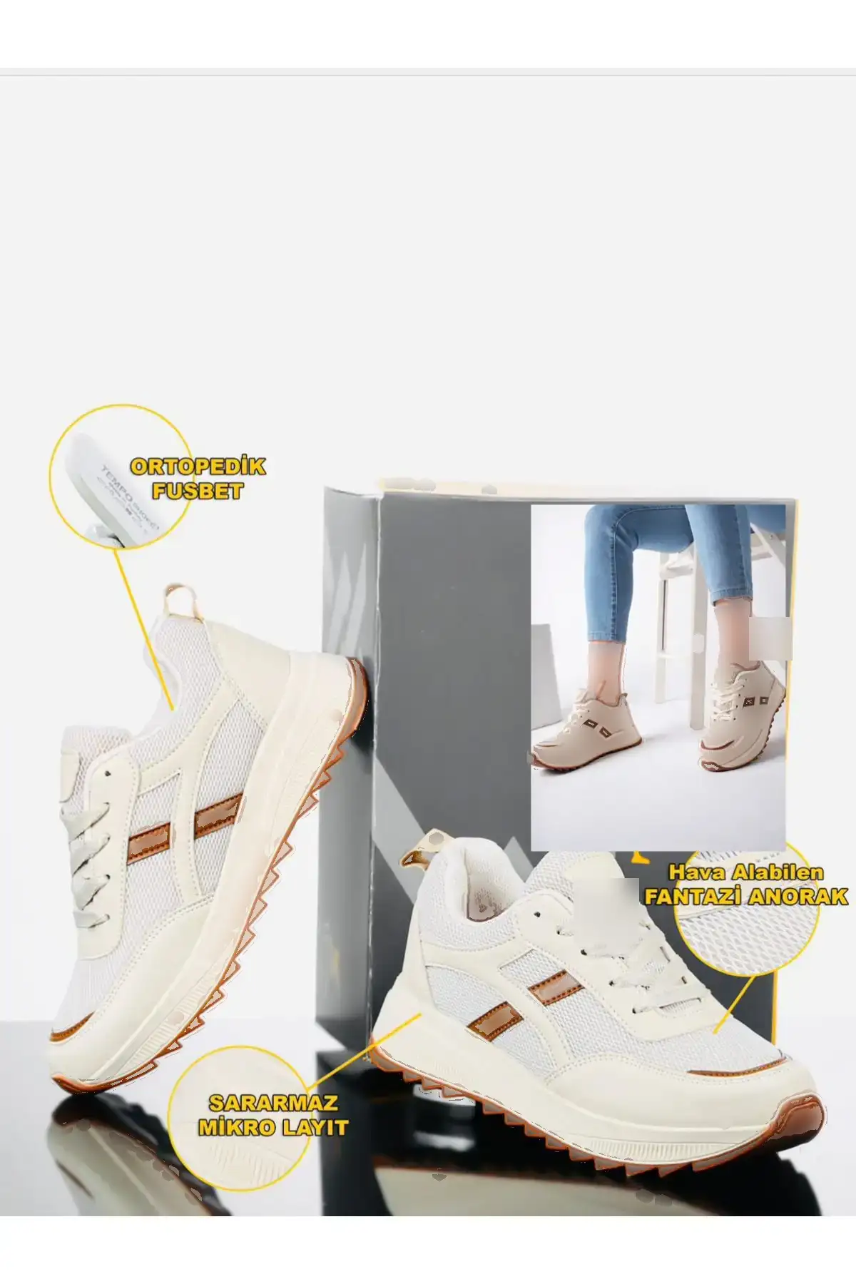 کفش اسپرت زنانه مینک کتانی - 304 کفش اسپرت زنانه مینک کتانی - 304