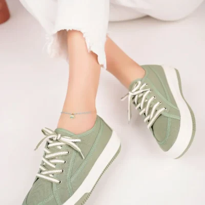 کفش راحتی زنانه سبز - 327