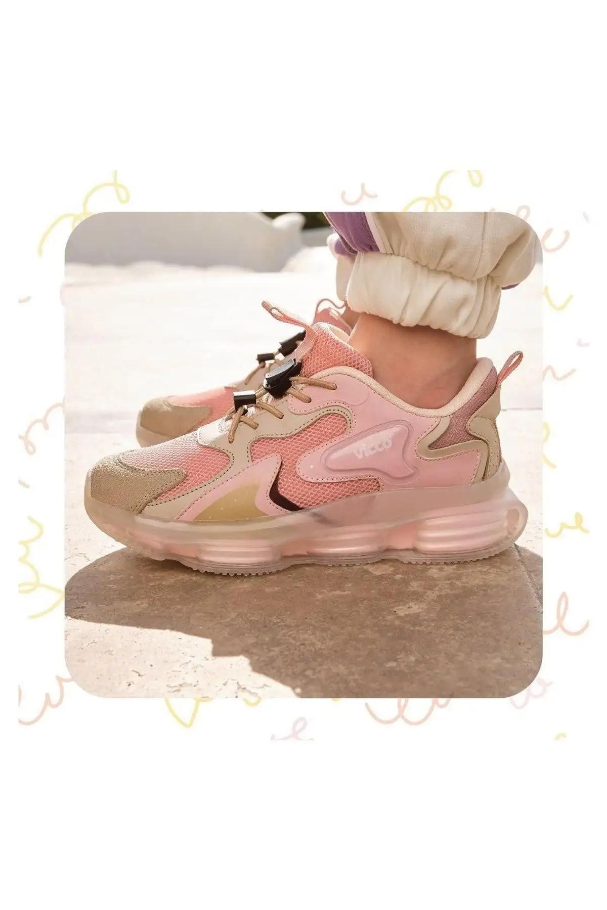 ماسک کفش ورزشی ارتوپدی دخترانه - 386 ماسک کفش ورزشی ارتوپدی دخترانه - 386