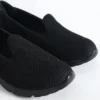 کفش پیاده روی بالرین اسپرت زنانه مشکی مشکی Dp23-0201 - 793