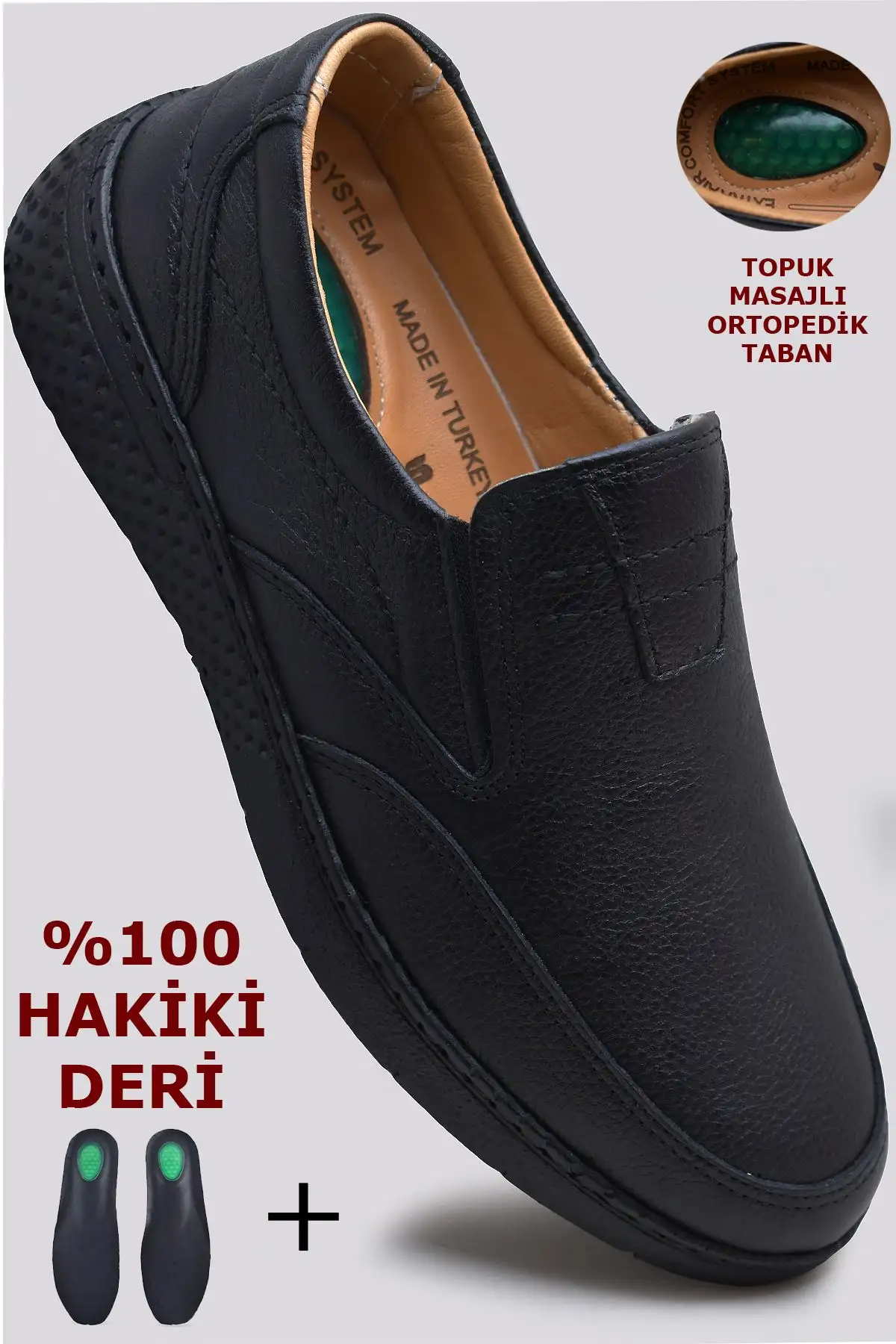 7575 ارتوپدی چرم اصل فصلی کفش مردانه زمستانی کفش راحتی - 659 7575 ارتوپدی چرم اصل فصلی کفش مردانه زمستانی کفش راحتی - 659