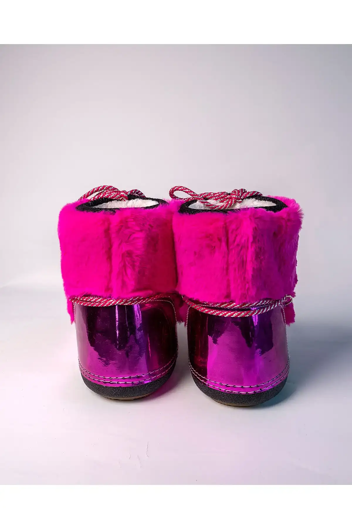 چکمه های برفی نرم مونیا صورتی زنانه - 103 چکمه های برفی نرم مونیا صورتی زنانه - 103