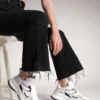 کفش ورزشی زنانه با زیره بلند بنددار Nevila White - 320