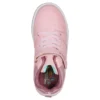 کفش اسپرت راحت 27758 Velcro High Top Rose Sneaker - 156