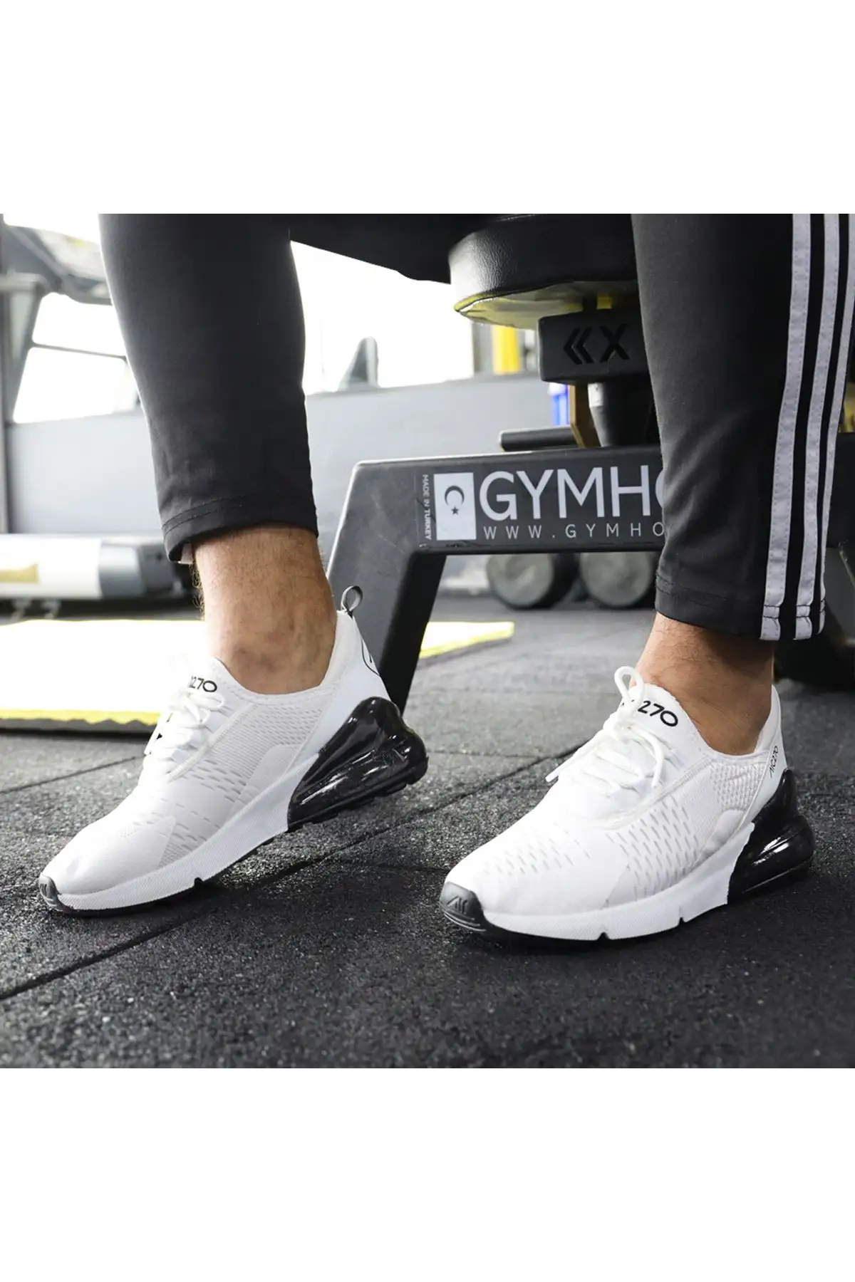 کفش اسپرت اسپرت کتانی مشبک بادی وایت پیاده روی سبک روزانه AIC 270 - 11 کفش اسپرت اسپرت کتانی مشبک بادی وایت پیاده روی سبک روزانه AIC 270 - 11