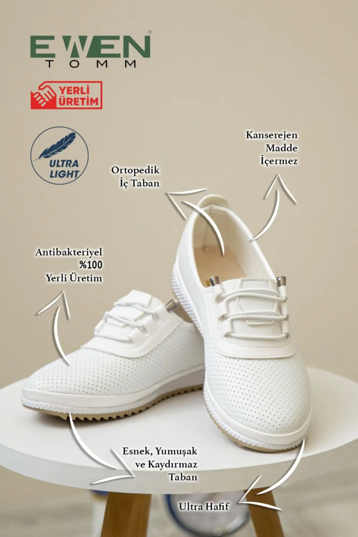 کفش بالرین رشته ای سوراخ دار پوست زنانه نرم روزانه ارتوپدی - 835 کفش بالرین رشته ای سوراخ دار پوست زنانه نرم روزانه ارتوپدی - 835