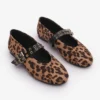 باله گاه به گاه زنانه میخ دار دو بند Bekosa Leopard - 1251