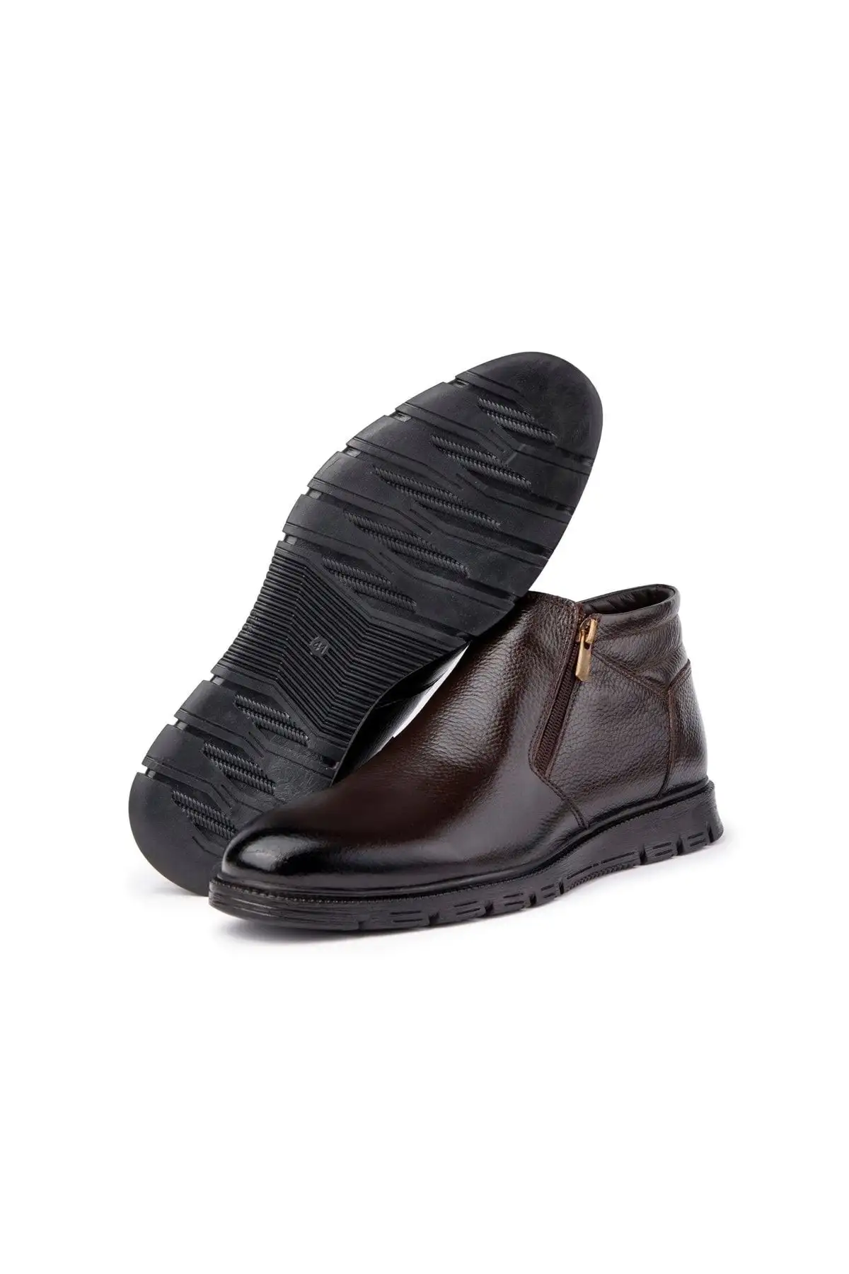 چکمه های خز دار مردانه زیره لاستیکی چرم اصل موینا، چکمه های داخل خز - 493 چکمه های خز دار مردانه زیره لاستیکی چرم اصل موینا، چکمه های داخل خز - 493