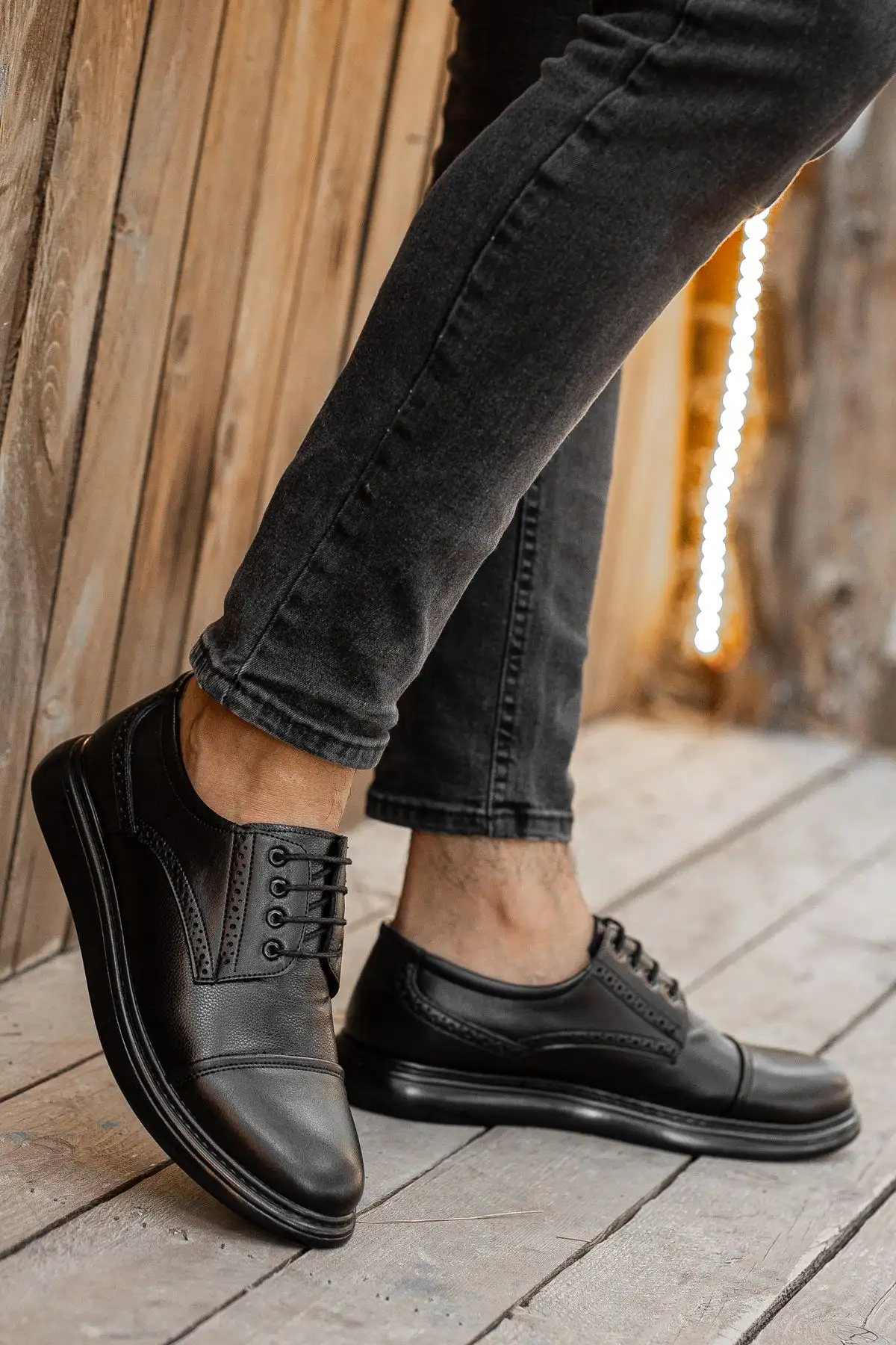 کفش گارانتی کلاسیک مردانه ارتوپدی روزانه D0235 - 510 کفش گارانتی کلاسیک مردانه ارتوپدی روزانه D0235 - 510