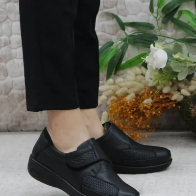 کفش زنانه ویژه چرم اصل 4150 Comfort برای بیرون زدگی استخوان - 819