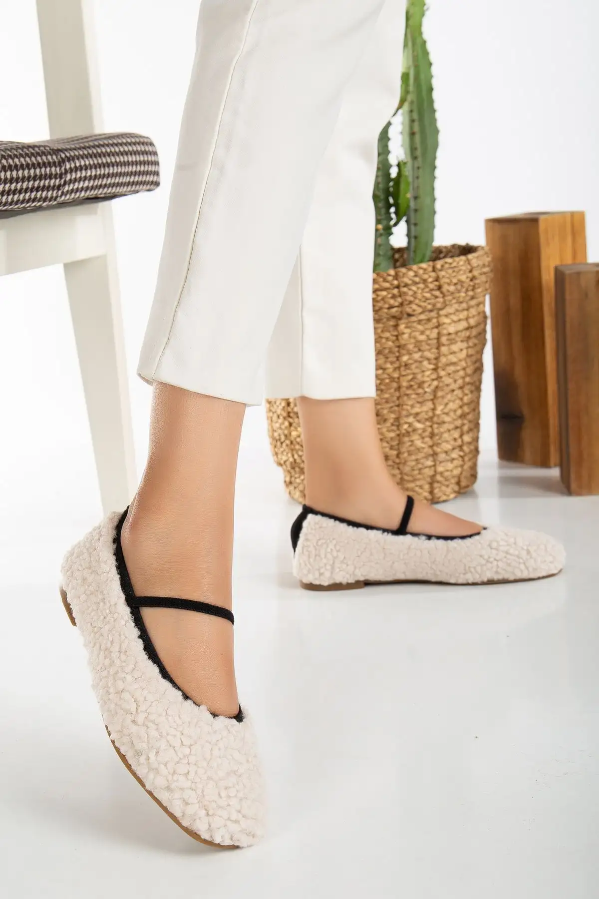 بالرینهای بالرینهای تدی تدی کفهای لاستیک مخملدار زنانه - 1232 بالرینهای بالرینهای تدی تدی کفهای لاستیک مخملدار زنانه - 1232