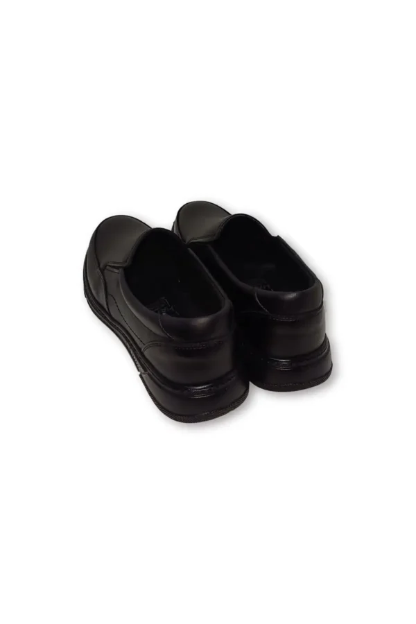 کفش مردانه چرم طبیعی فوق العاده راحت مشکی دیلی کفش Bva-2 - 488