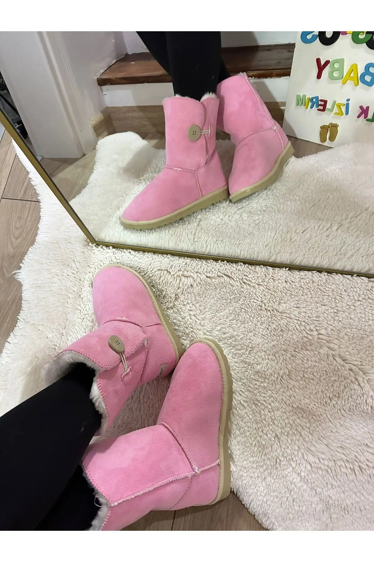 چکمه بزرگسال صورتی - 1367 چکمه بزرگسال صورتی - 1367