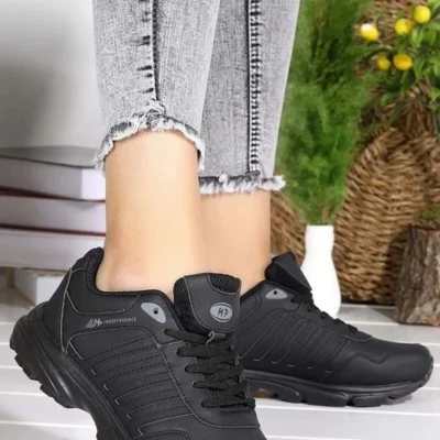 کفش ورزشی سبک چرم ارتوپدی راحت و راحت پلی چرمی ضد لغزش زمستانی Unisex - 753