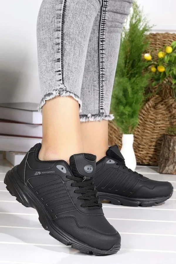 کفش ورزشی سبک چرم ارتوپدی راحت و راحت پلی چرمی ضد لغزش زمستانی Unisex - 753