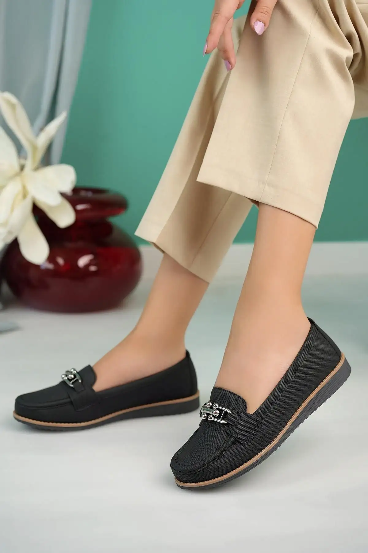 کفش ارتوپدی زنانه 4 نقطه ای ضد لغزش آناتومیک - 815