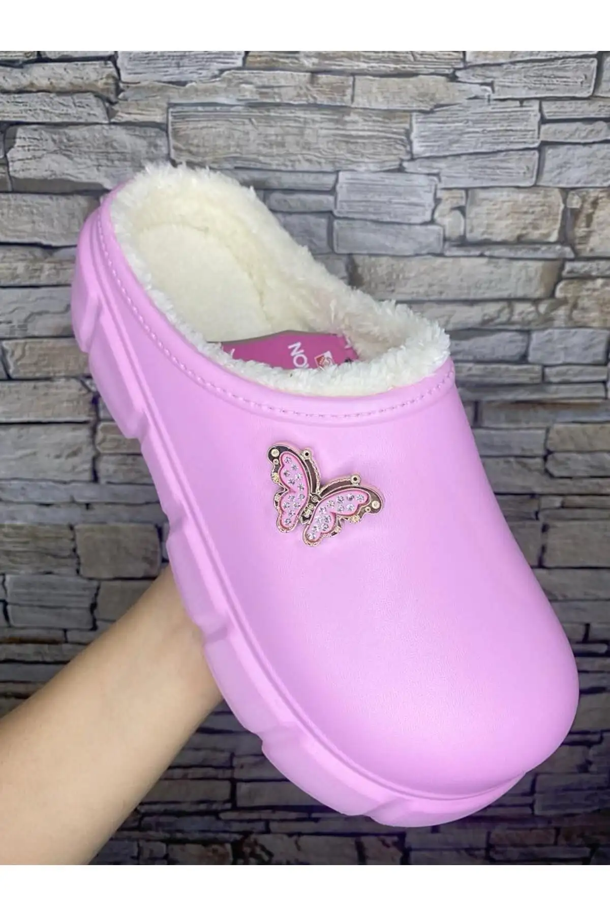 دمپایی تدی سنگی خزدار زنانه دمپایی راحتی جلو بسته دمپایی اداری خانگی زمستانی (سبک باریک) - 420 دمپایی تدی سنگی خزدار زنانه دمپایی راحتی جلو بسته دمپایی اداری خانگی زمستانی (سبک باریک) - 420