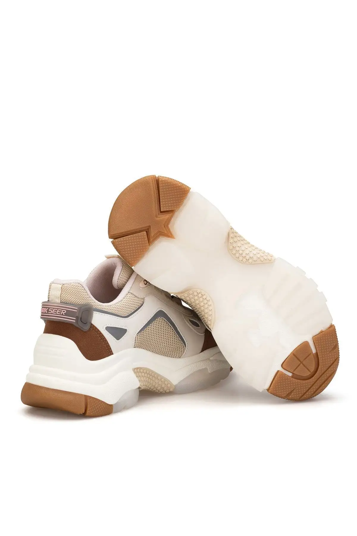 کفش کتانی زنانه Ds Linda Beige Tan - 32 کفش کتانی زنانه Ds Linda Beige Tan - 32