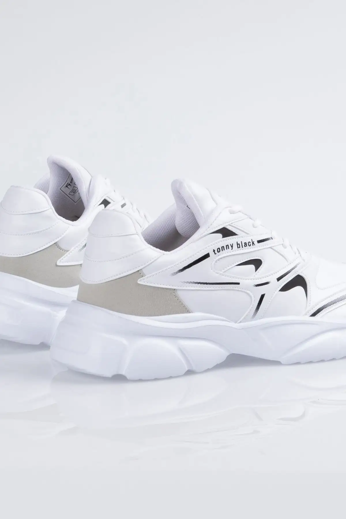 کفش اسپرت کفی یونیسکس سفید Faylon Tbb013 - 10 کفش اسپرت کفی یونیسکس سفید Faylon Tbb013 - 10