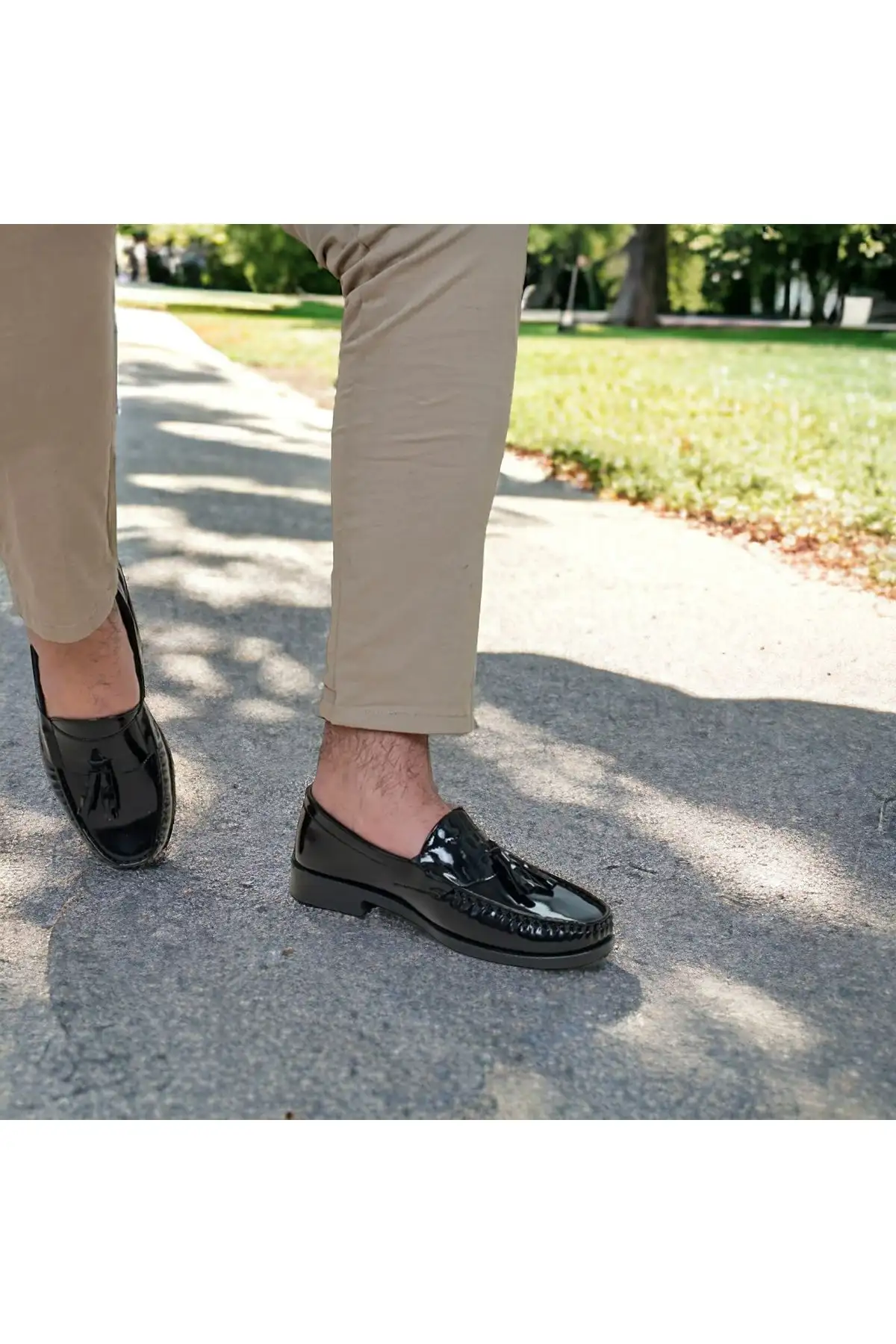 کفش مردانه کلاسیک Corcik چرم مشکی Erenim 36-44 - 682