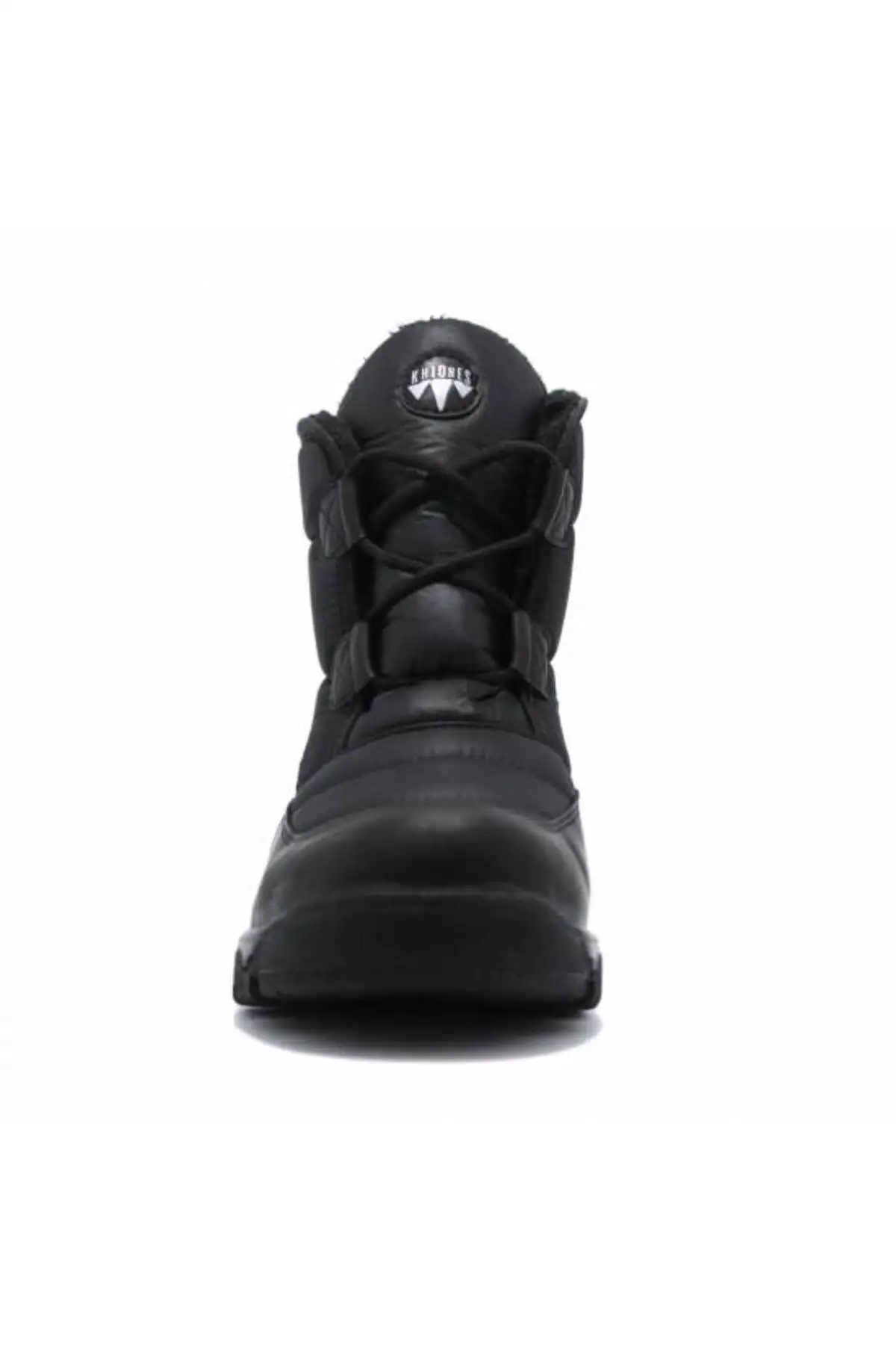 چکمه های برفی توری مشکی مردانه - 1016 چکمه های برفی توری مشکی مردانه - 1016