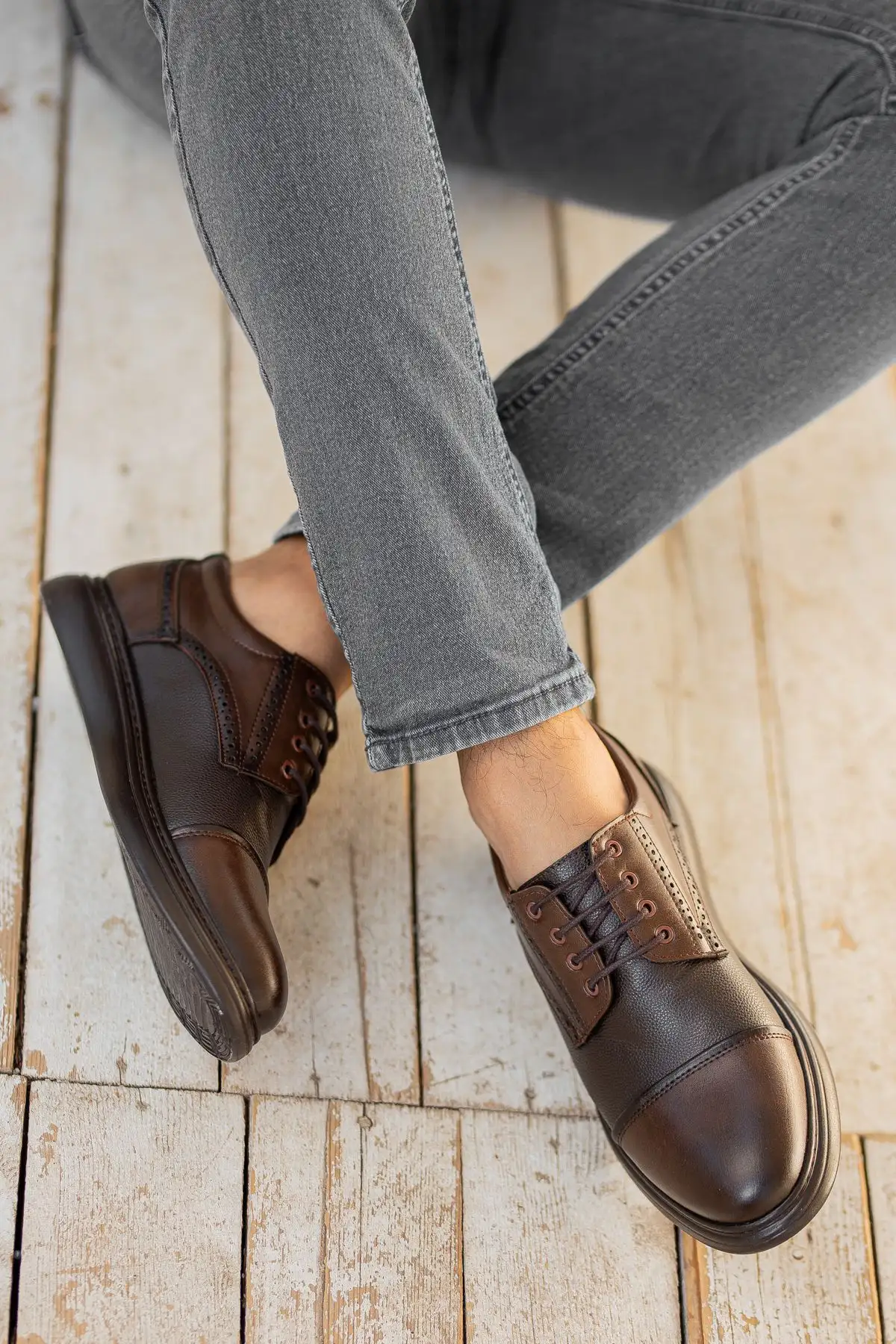 کفش گارانتی کلاسیک مردانه ارتوپدی روزانه D0235 - 500 کفش گارانتی کلاسیک مردانه ارتوپدی روزانه D0235 - 500