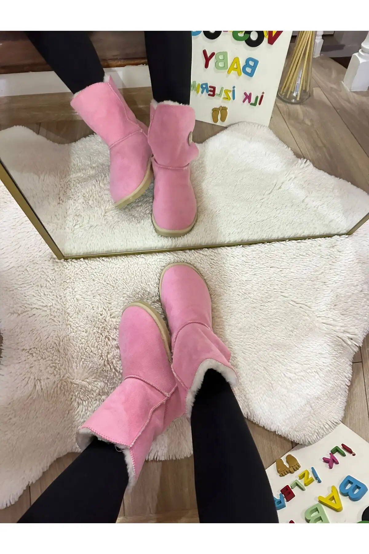 چکمه بزرگسال صورتی - 1367 چکمه بزرگسال صورتی - 1367