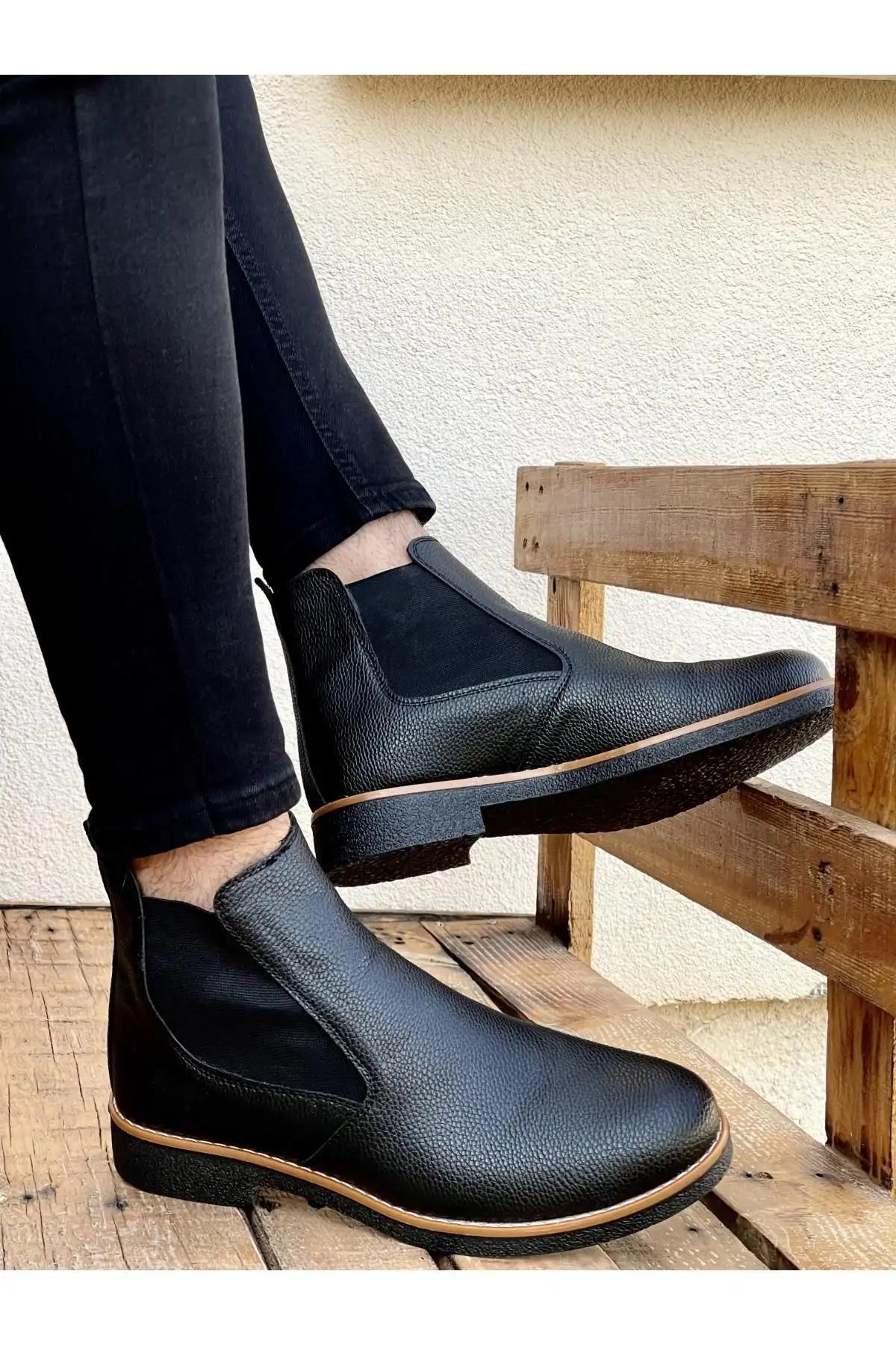 چکمه های چلسی یونیسکس ارتوپدی تضمینی Muleka - 81 چکمه های چلسی یونیسکس ارتوپدی تضمینی Muleka - 81