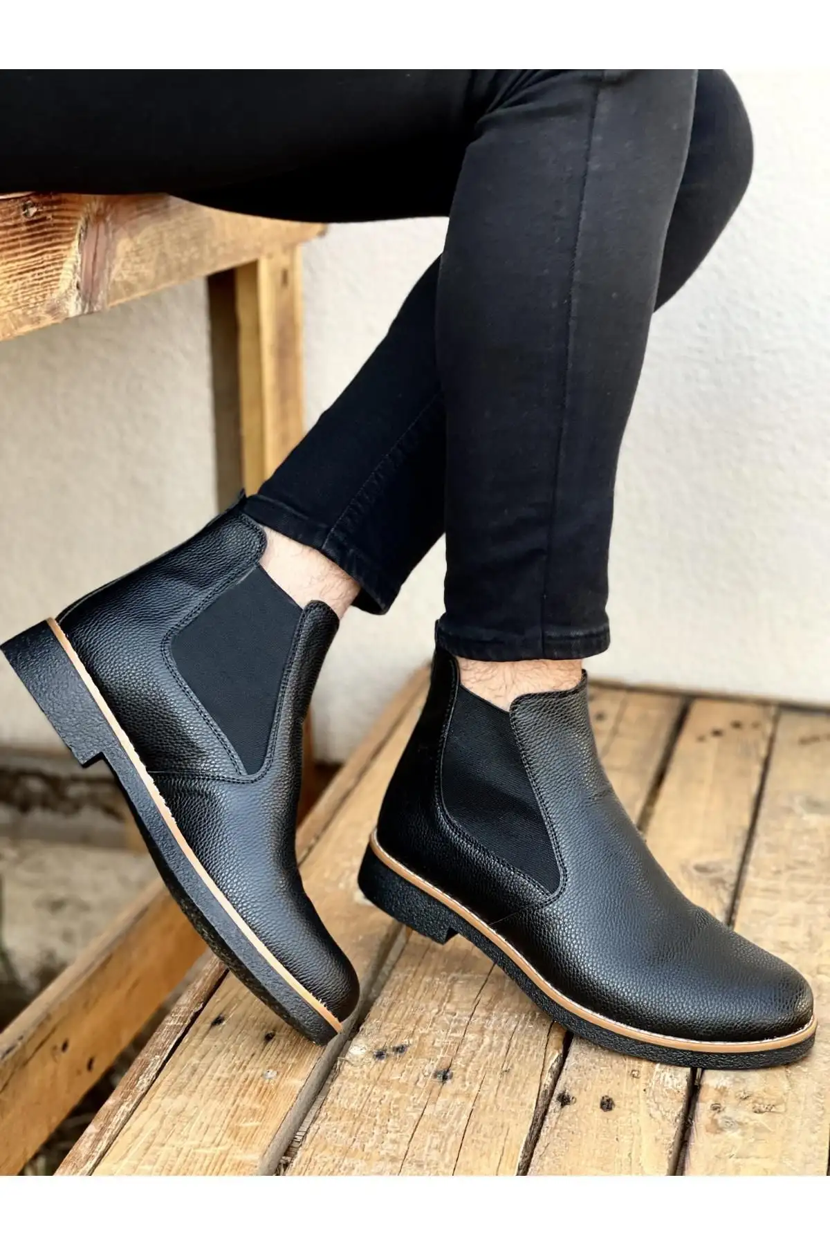 چکمه های چلسی یونیسکس ارتوپدی تضمینی Muleka - 81 چکمه های چلسی یونیسکس ارتوپدی تضمینی Muleka - 81