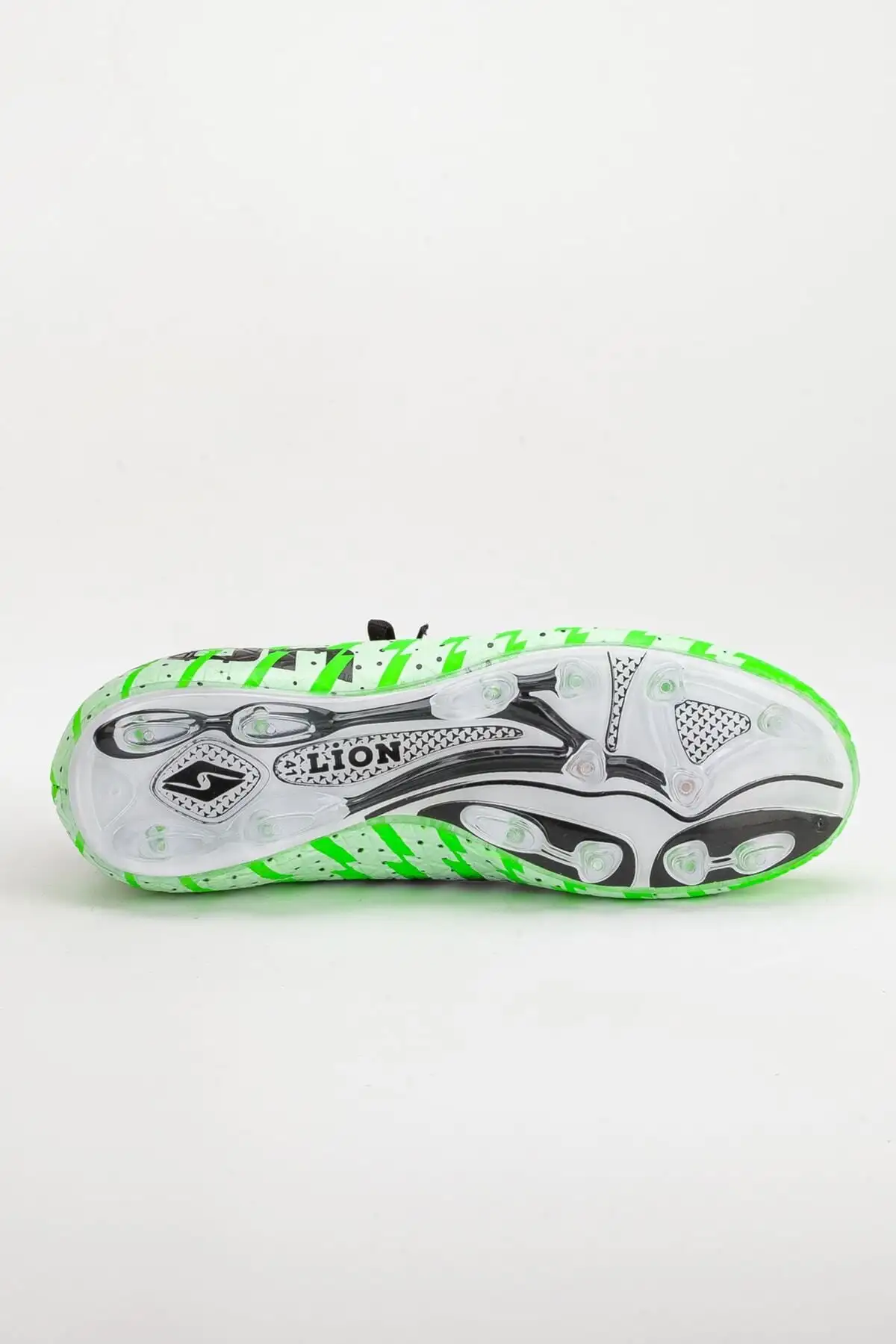 جوراب یونیسکس کفش فوتبال سبز مشکی - 869 جوراب یونیسکس کفش فوتبال سبز مشکی - 869