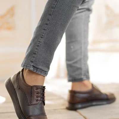 کفش گارانتی کلاسیک مردانه ارتوپدی روزانه D0235 - 500