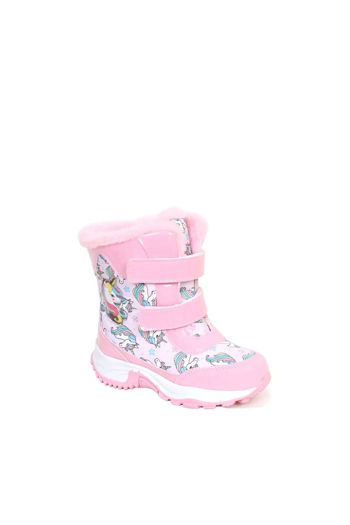 چکمه های برفی دخترانه چراغ دار مقاوم در برابر آب و سرما با کفی و موی ضد لغزش - 1350 چکمه های برفی دخترانه چراغ دار مقاوم در برابر آب و سرما با کفی و موی ضد لغزش - 1350