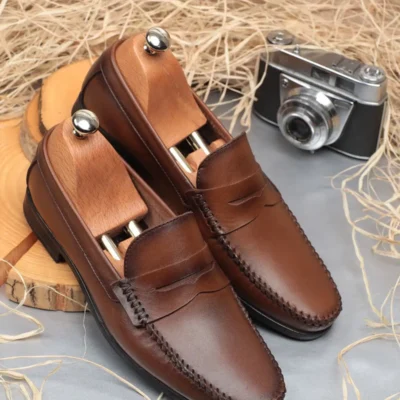 کفش مردانه چرم اصل D10180 Daily Classic - 711