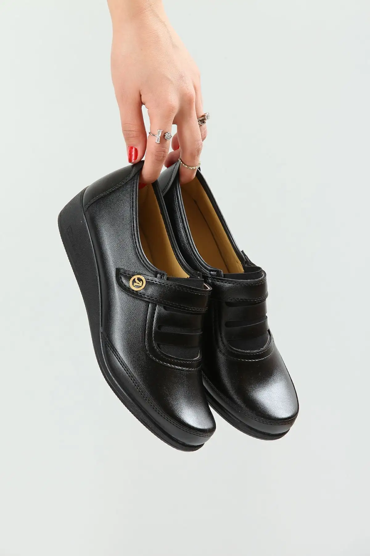 کفش کلاسیک مشکی زنانه کفش مادر ارتوپدی کفش مادر بالرین کفش راحتی زنانه مادر - 776 کفش کلاسیک مشکی زنانه کفش مادر ارتوپدی کفش مادر بالرین کفش راحتی زنانه مادر - 776