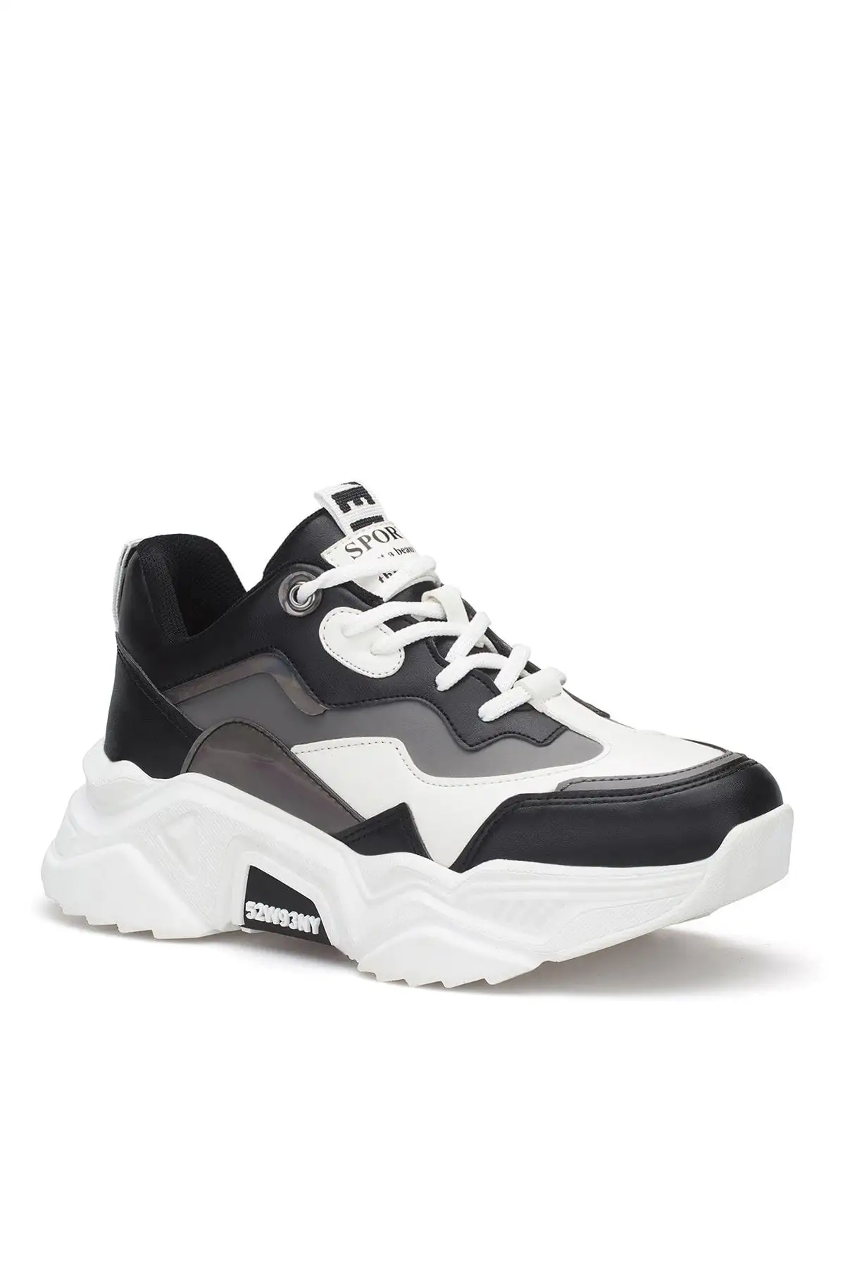 کفش کتانی مشکی دودی زنانه - 27 کفش کتانی مشکی دودی زنانه - 27