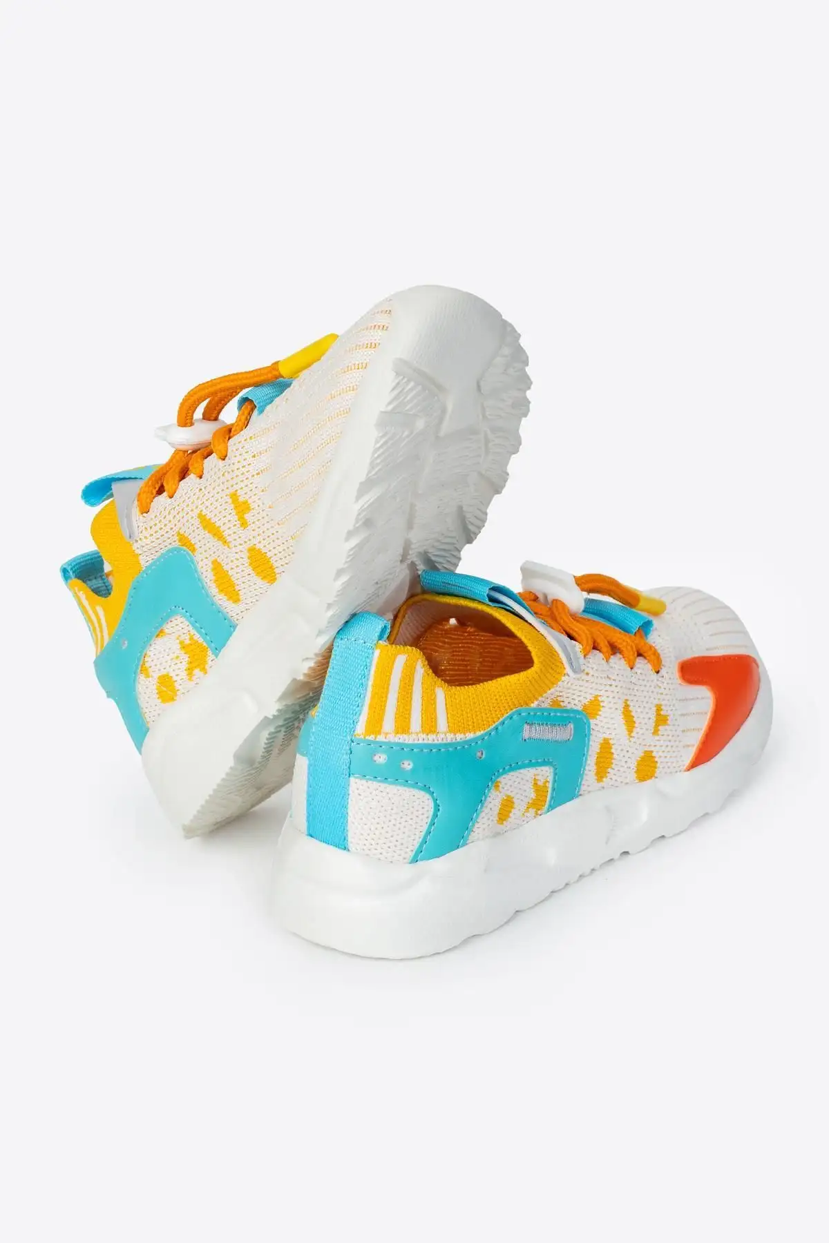 کفش اسپرت بچه گانه کتانی شیک رنگارنگ آیدا - 379